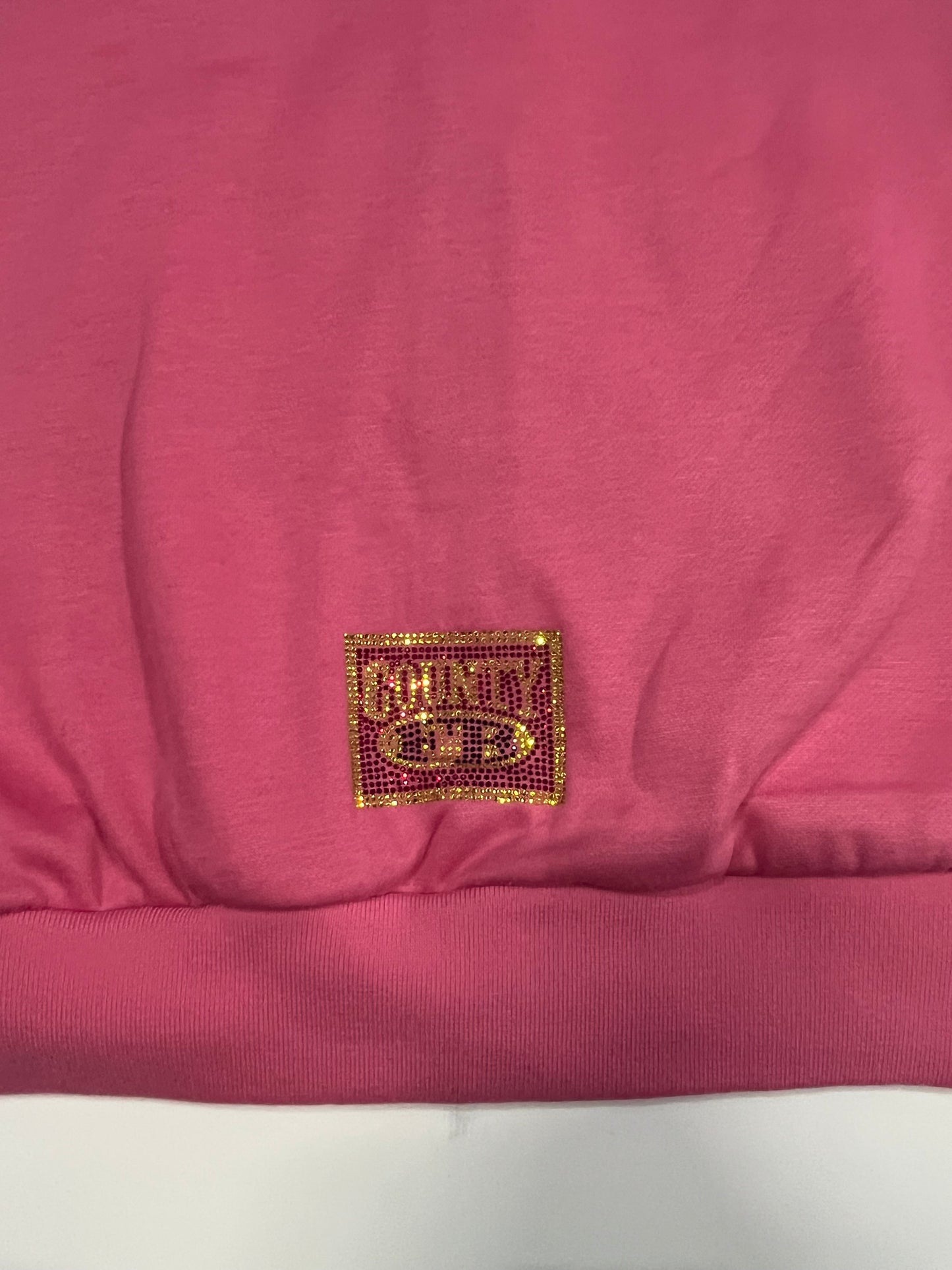 FB COUNTY RHINESTONE ZIP-UP HOOIDE