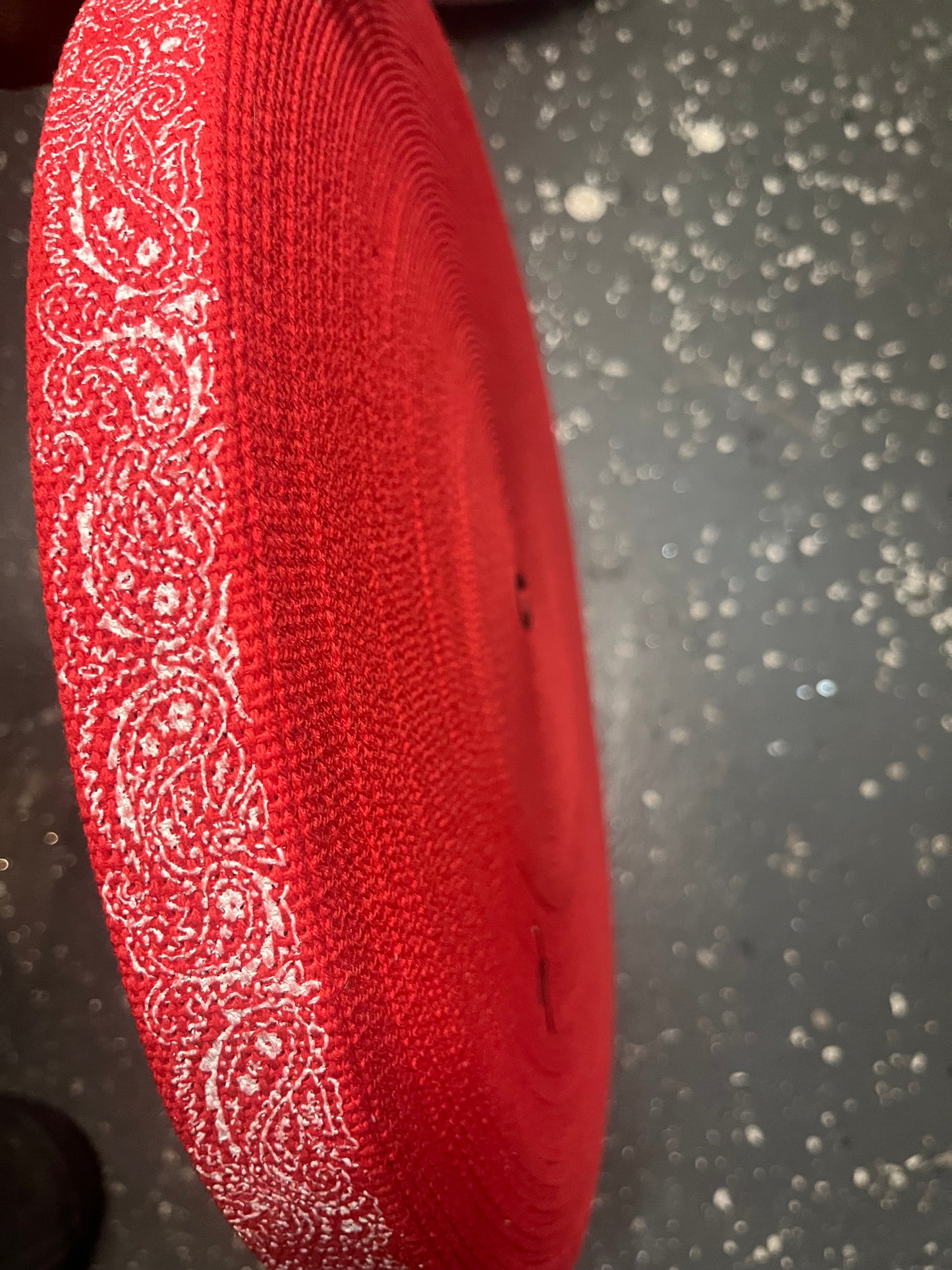 BUY by YARDS canvas military belts with designs smile now cry later, bandanas, money and more