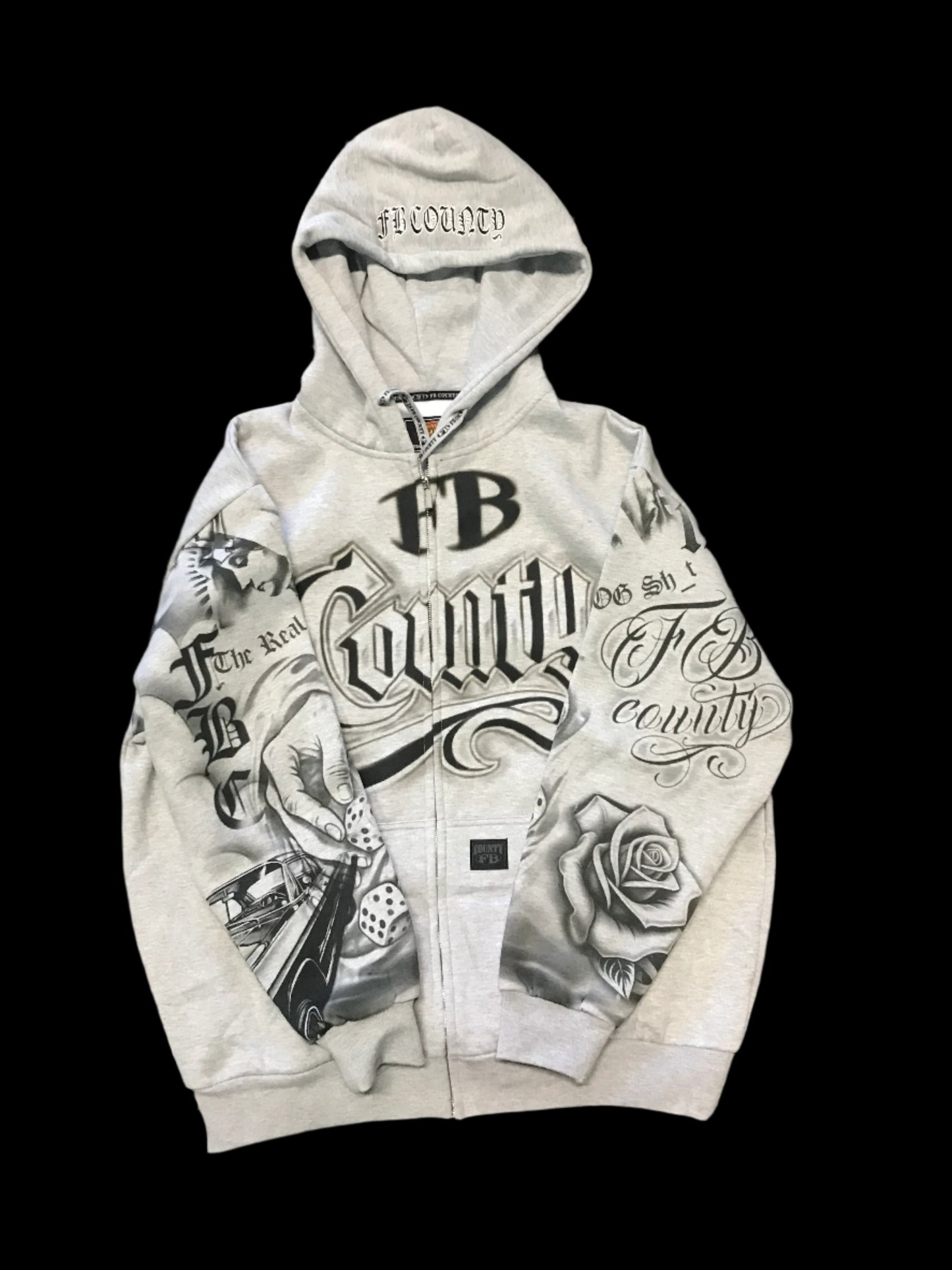 FB county tatted up hoodie