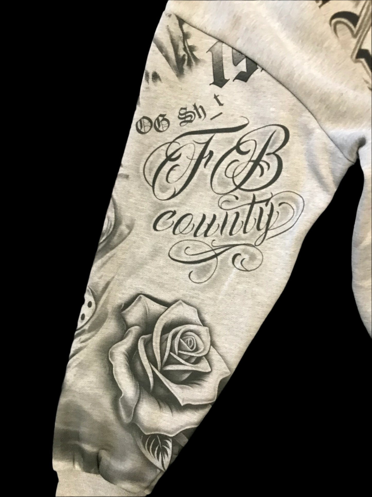 FB county tatted up hoodie