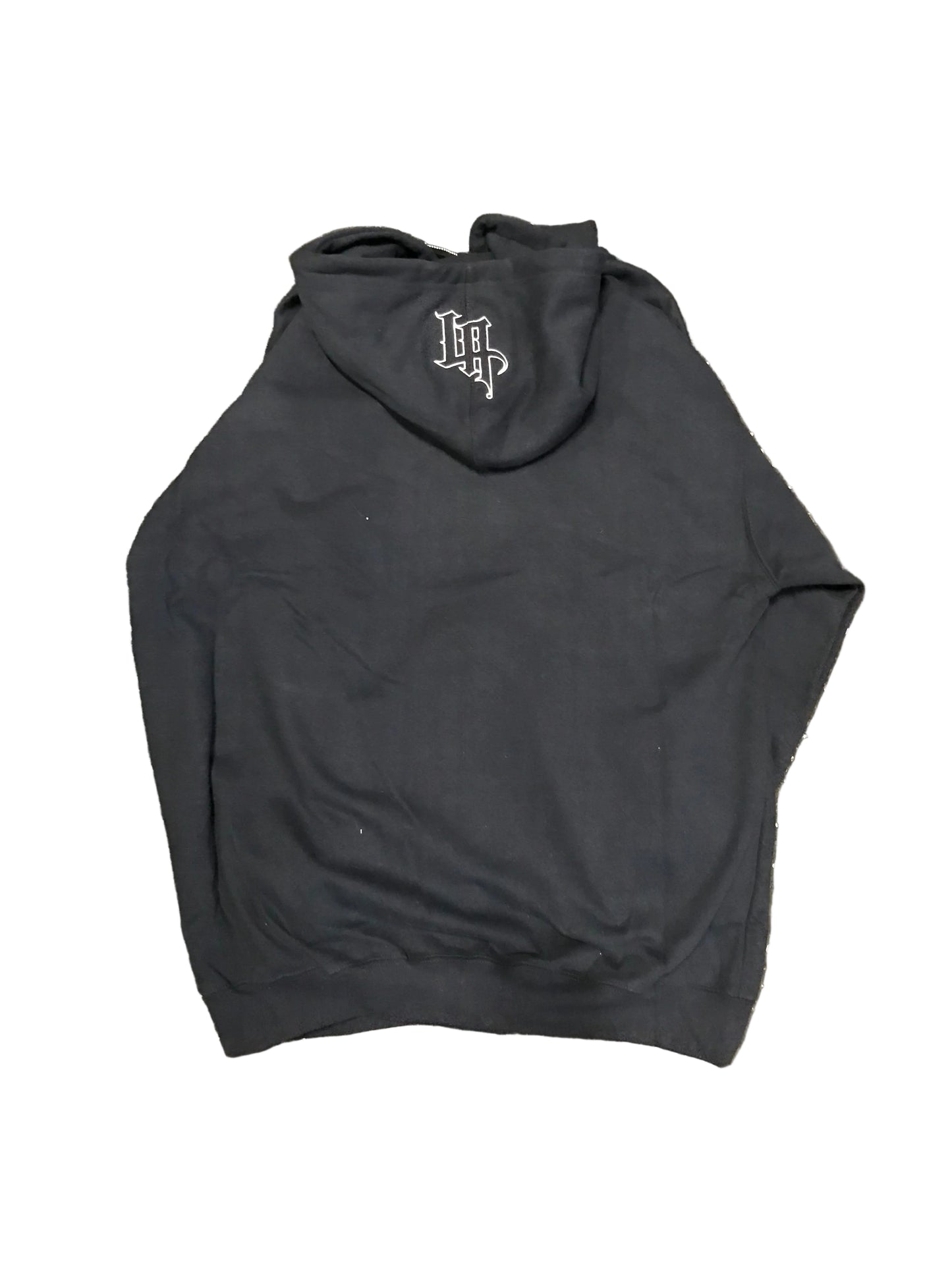PRO CLUB ZIP UP Hoodie LA on left chest embroidered
