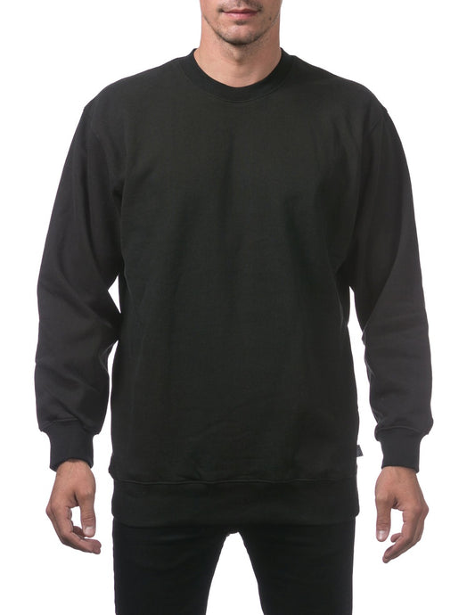 Heavyweight Crew Neck Fleece Pullover Sweater (13oz)