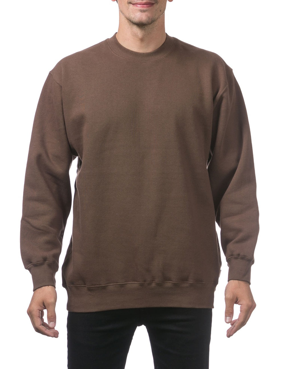 Heavyweight Crew Neck Fleece Pullover Sweater (13oz)