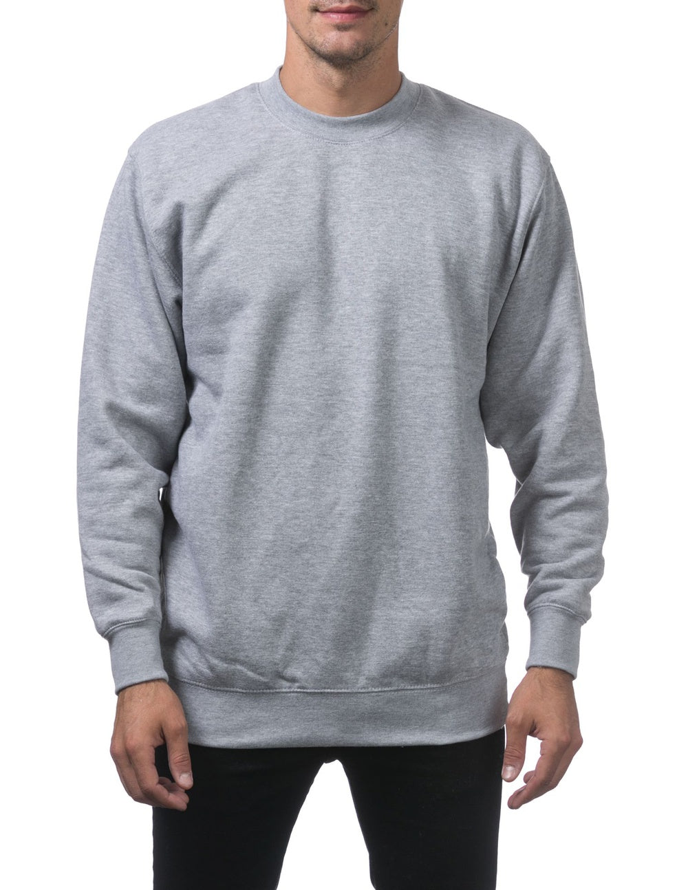 Heavyweight Crew Neck Fleece Pullover Sweater (13oz)