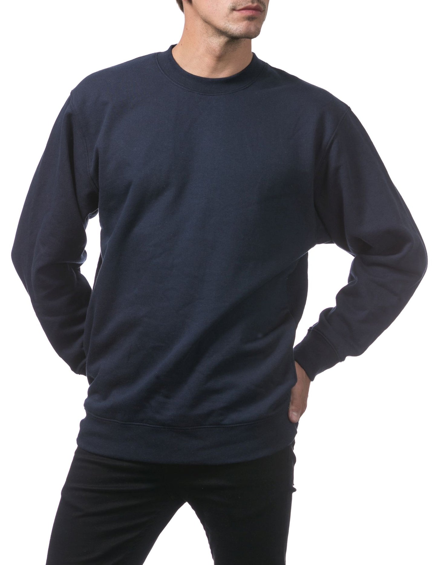 Heavyweight Crew Neck Fleece Pullover Sweater (13oz)