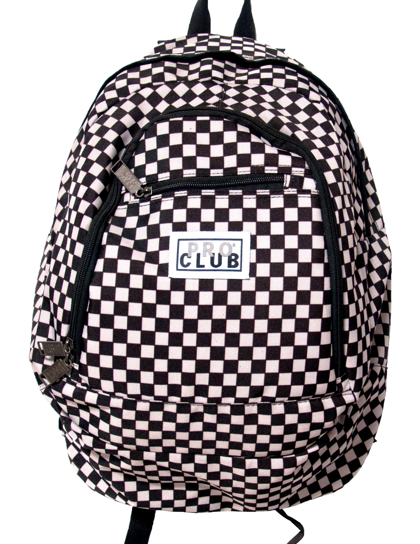 Pro Club Backpack Navy/Black/Star/Square/Gray for School or Adventure