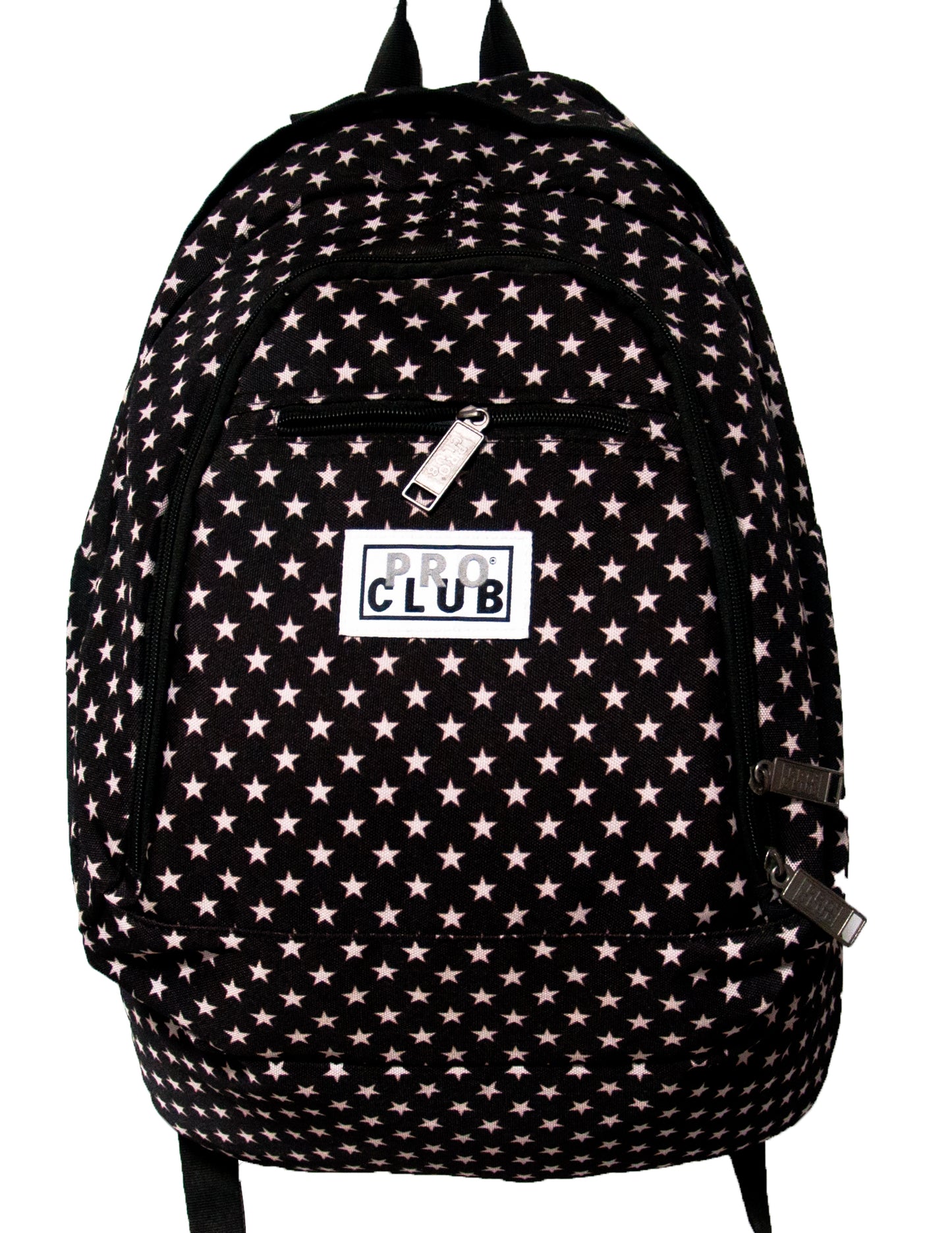 Pro Club Backpack Navy/Black/Star/Square/Gray for School or Adventure