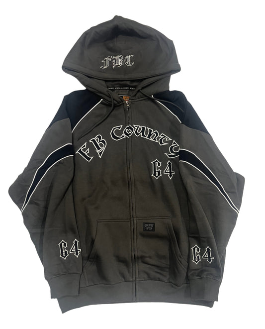 FB COUNTY 64 ZIP-UP HOODIE