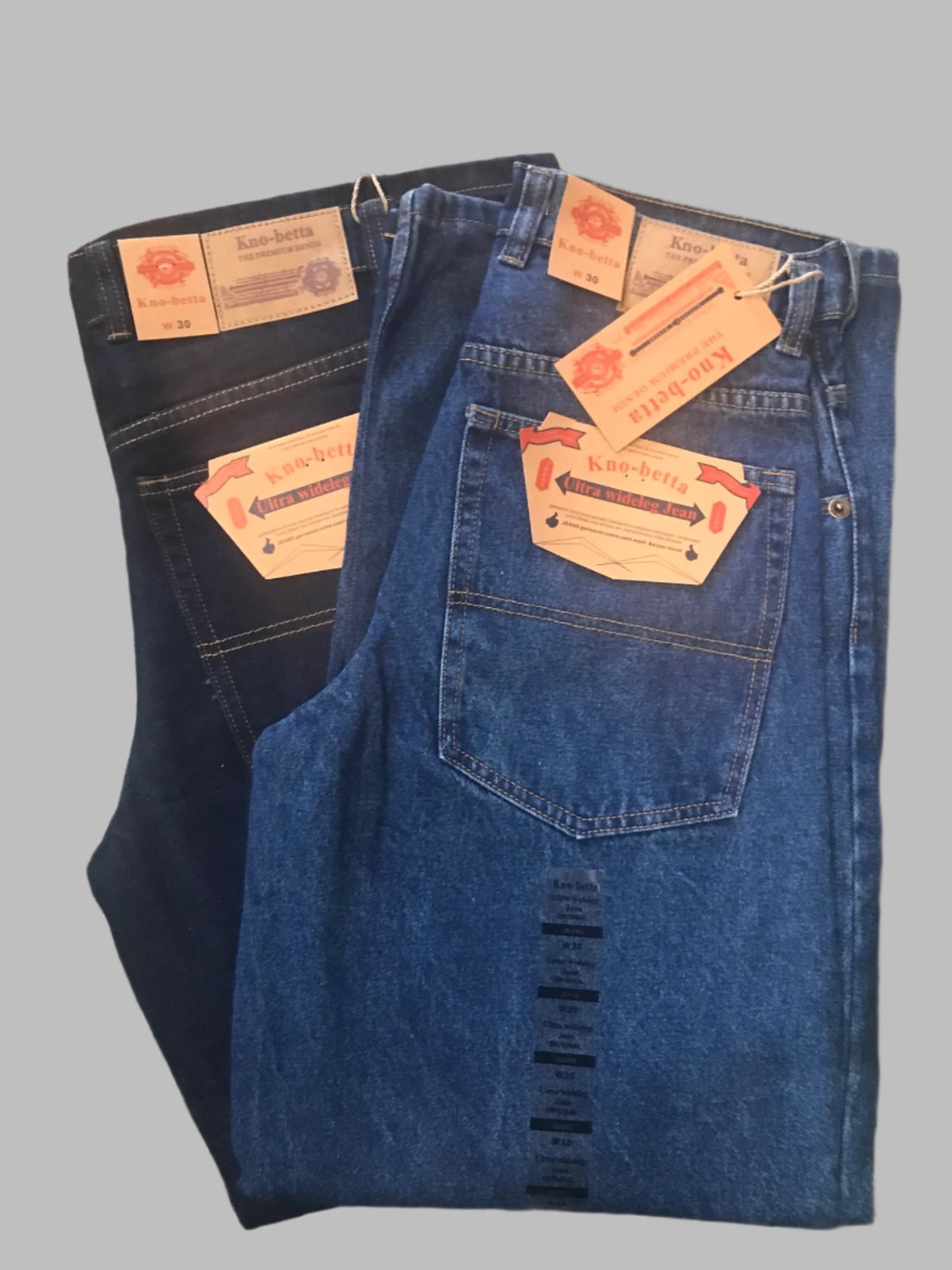 kno-betta Ultra Wideleg Jean