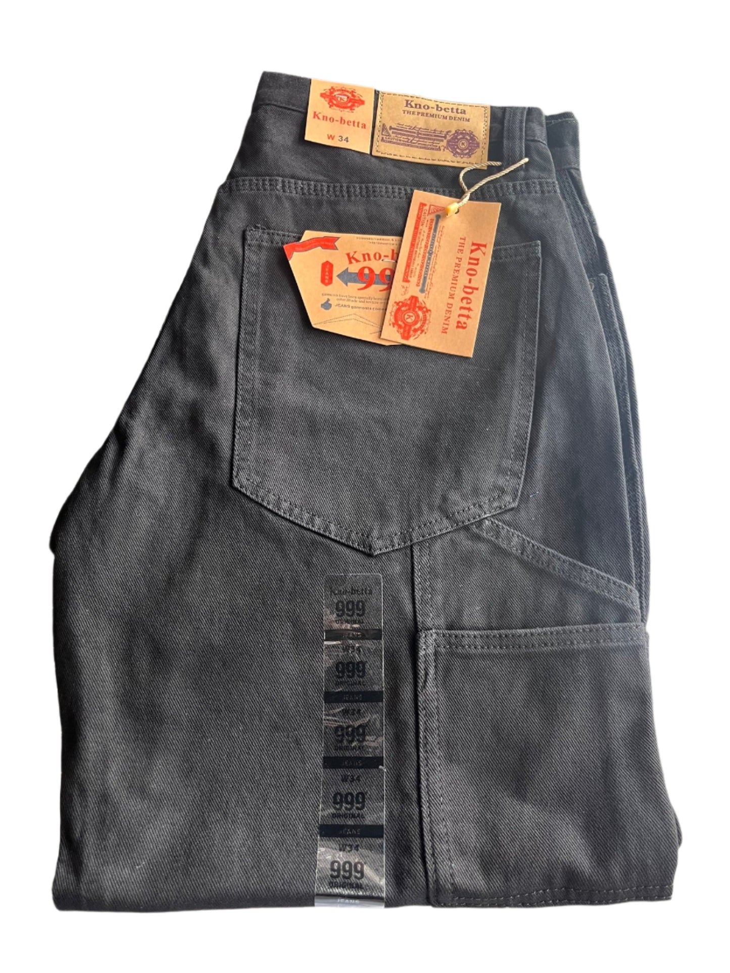 kno-Betta 999 Jet Black, Meb blue carpenter pants