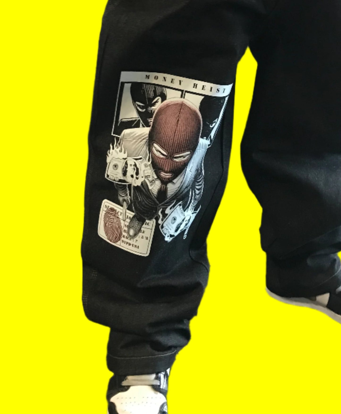 Tio Kno-Betta 999 Carpenter Graphic Design Pants