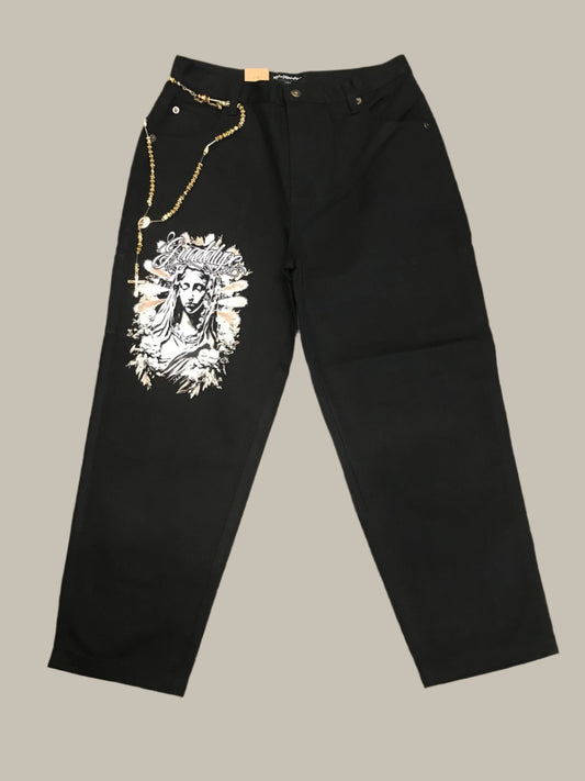 Guadalupe Rosario Kno-Betta 999 Jet Black pants