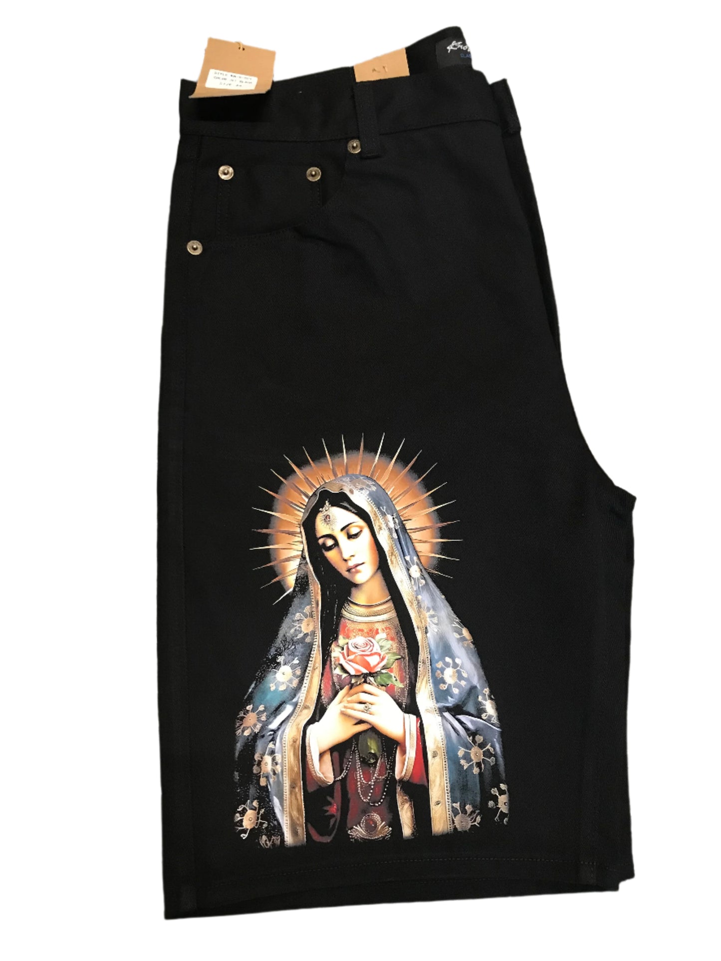 Tios Guadalupe kno-betta 998 Jet black shorts