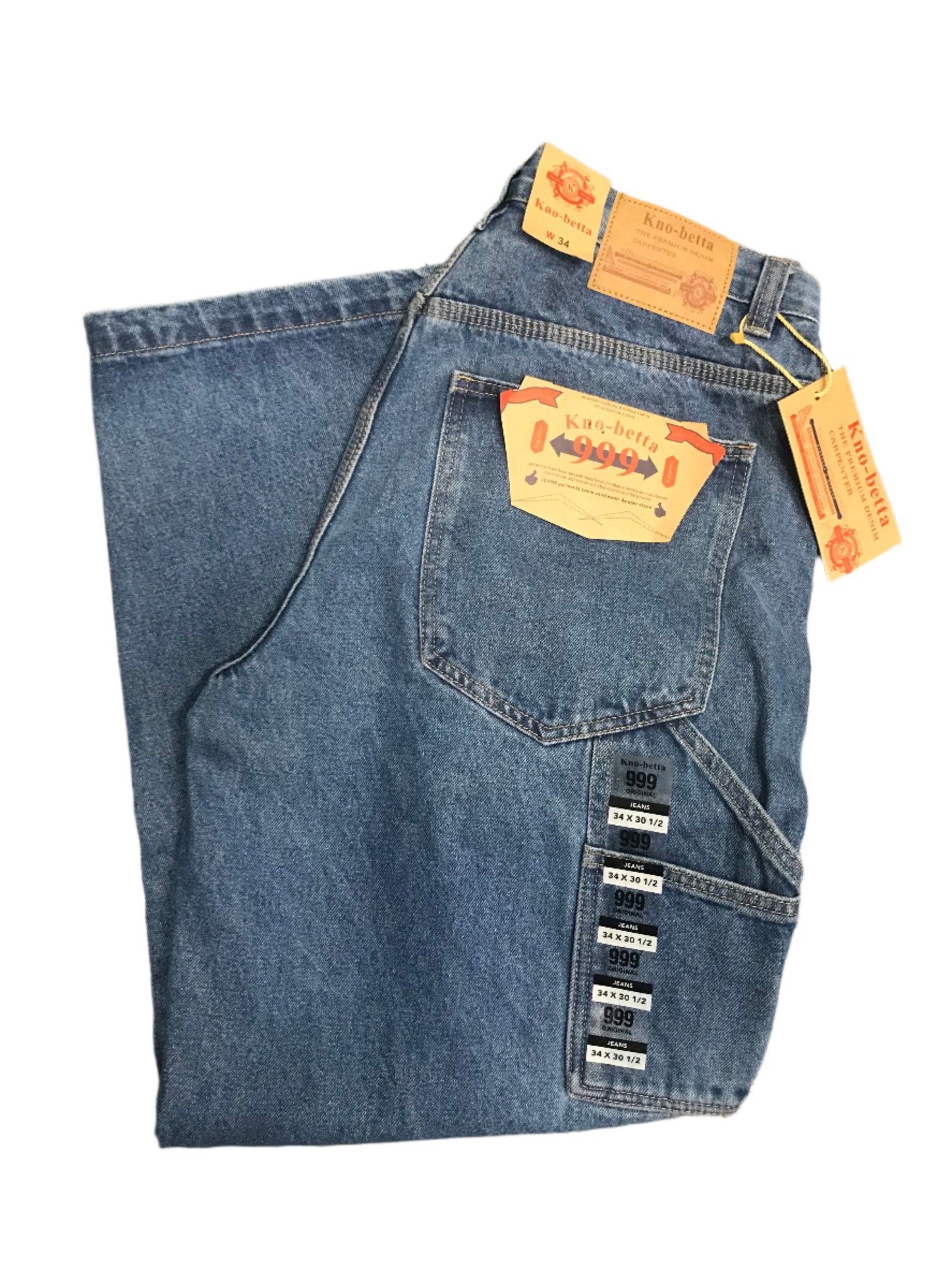 kno-Betta 999 Jet Black, Meb blue carpenter pants