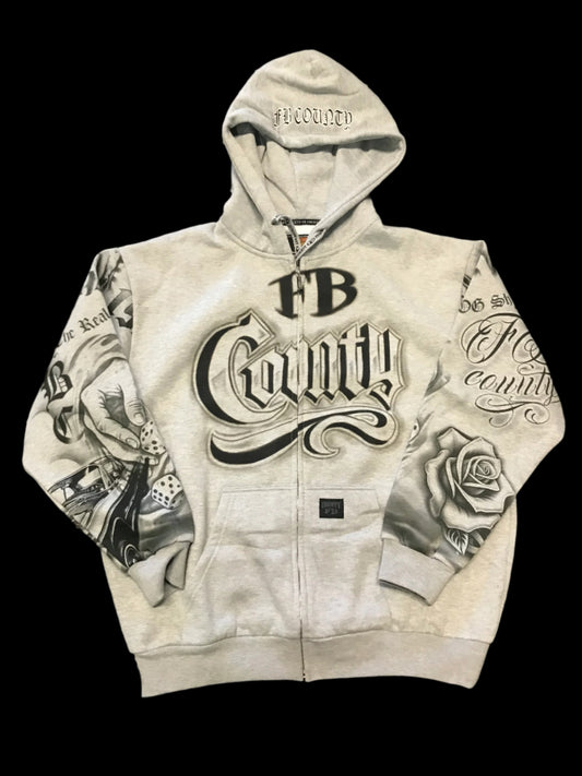 FB county tatted up hoodie