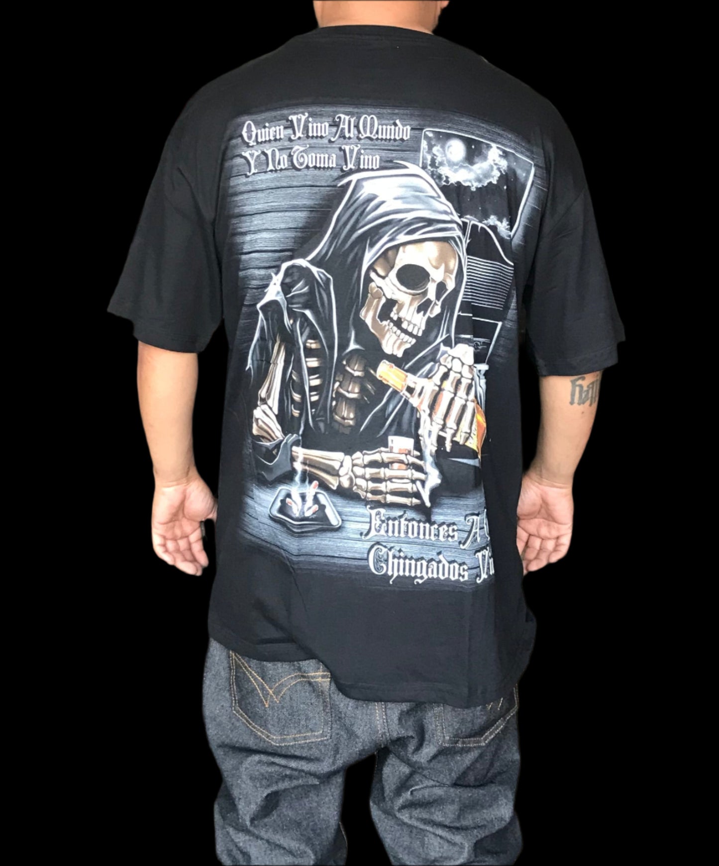 T-shirts short sleeve Santa muerte