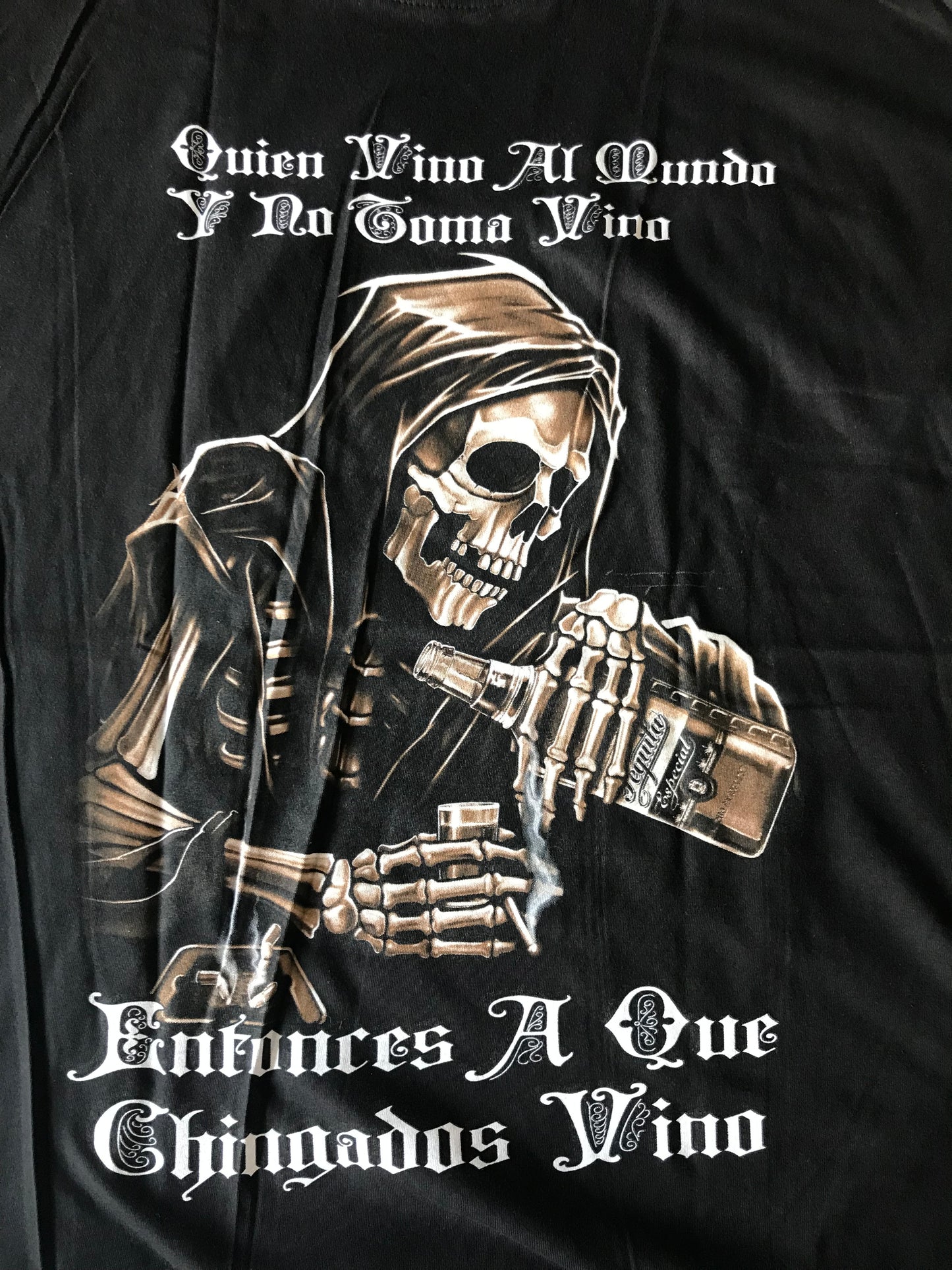 T-shirts short sleeve Santa muerte