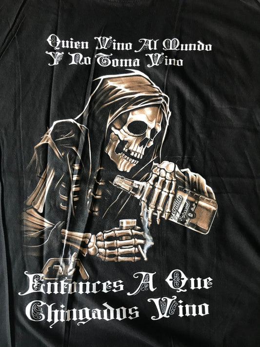 T-shirts short sleeve Santa muerte