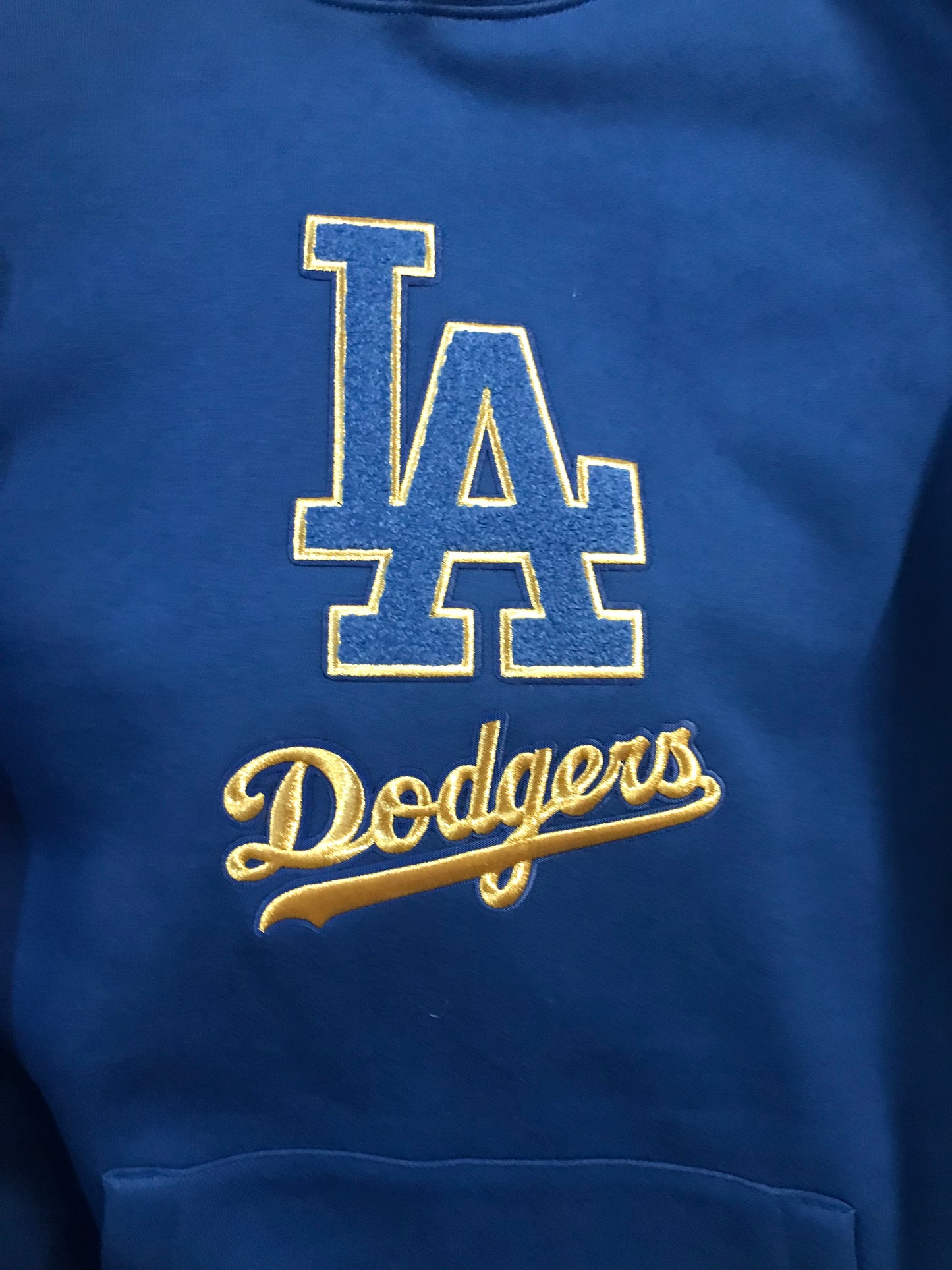 blue hoodie dodgers