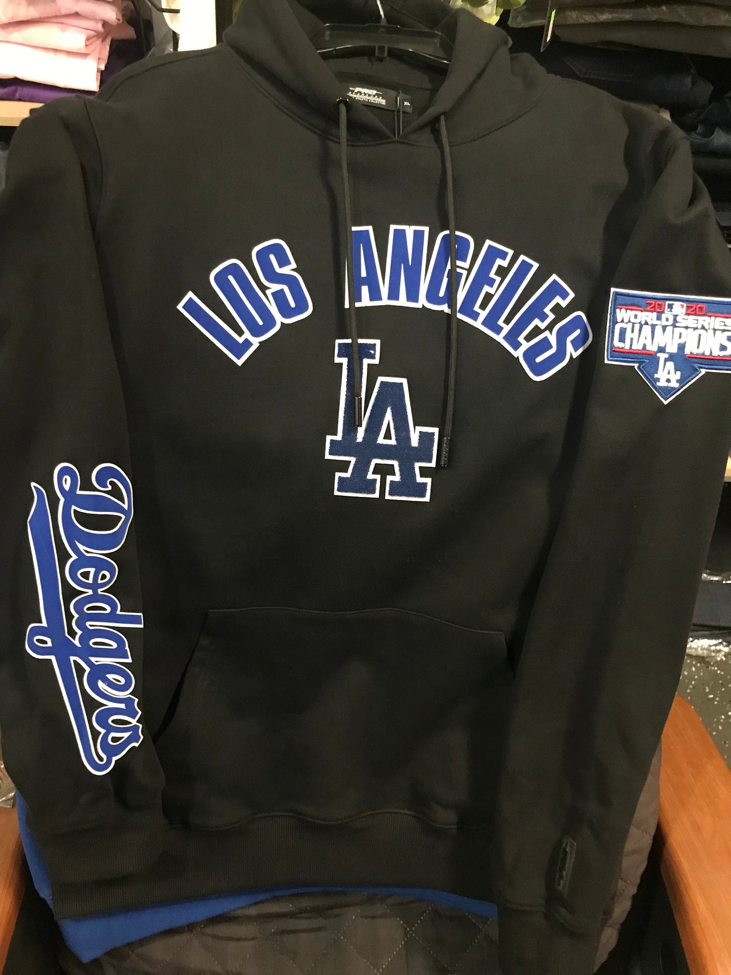 blue hoodie dodgers