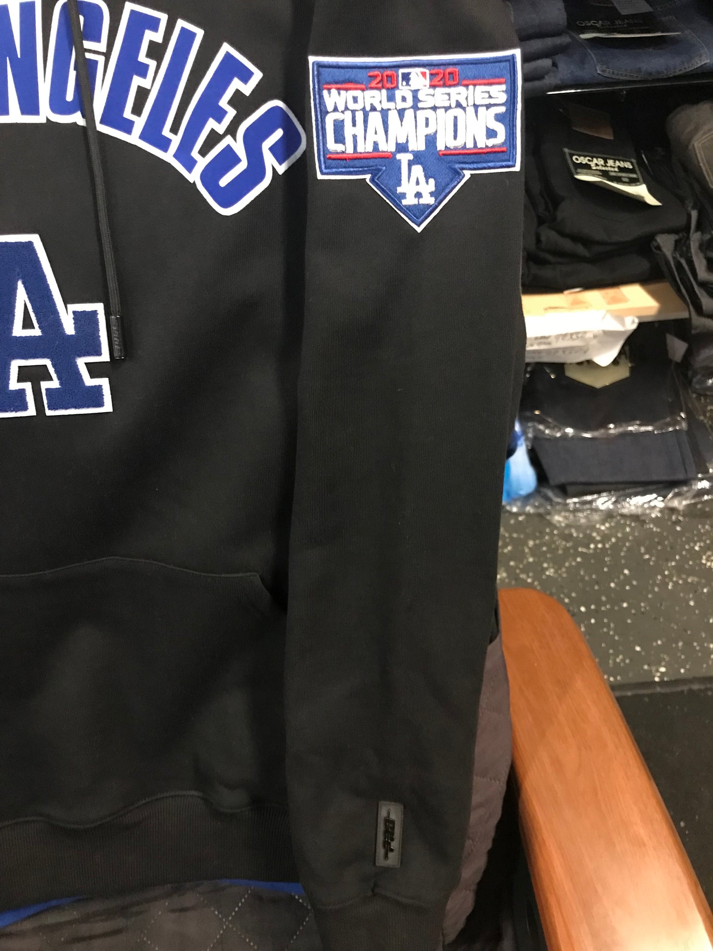 blue hoodie dodgers