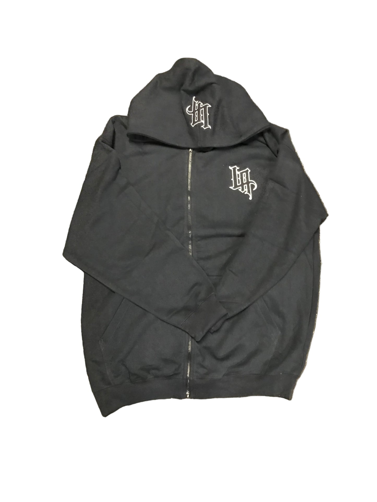 PRO CLUB ZIP UP Hoodie LA on left chest embroidered