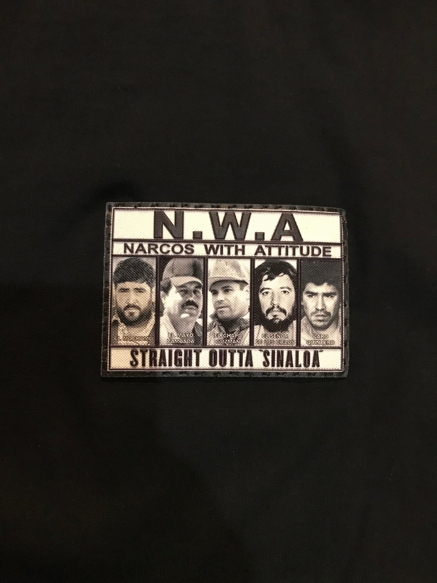 short sleeve t-shirt narcos with attitude