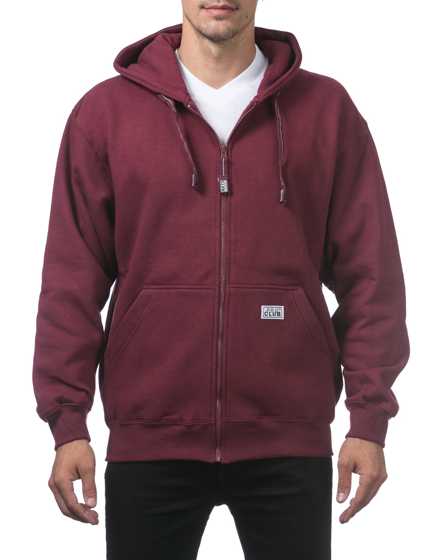 PRO CLUB Heavyweight Full Zip Fleece Hoodie