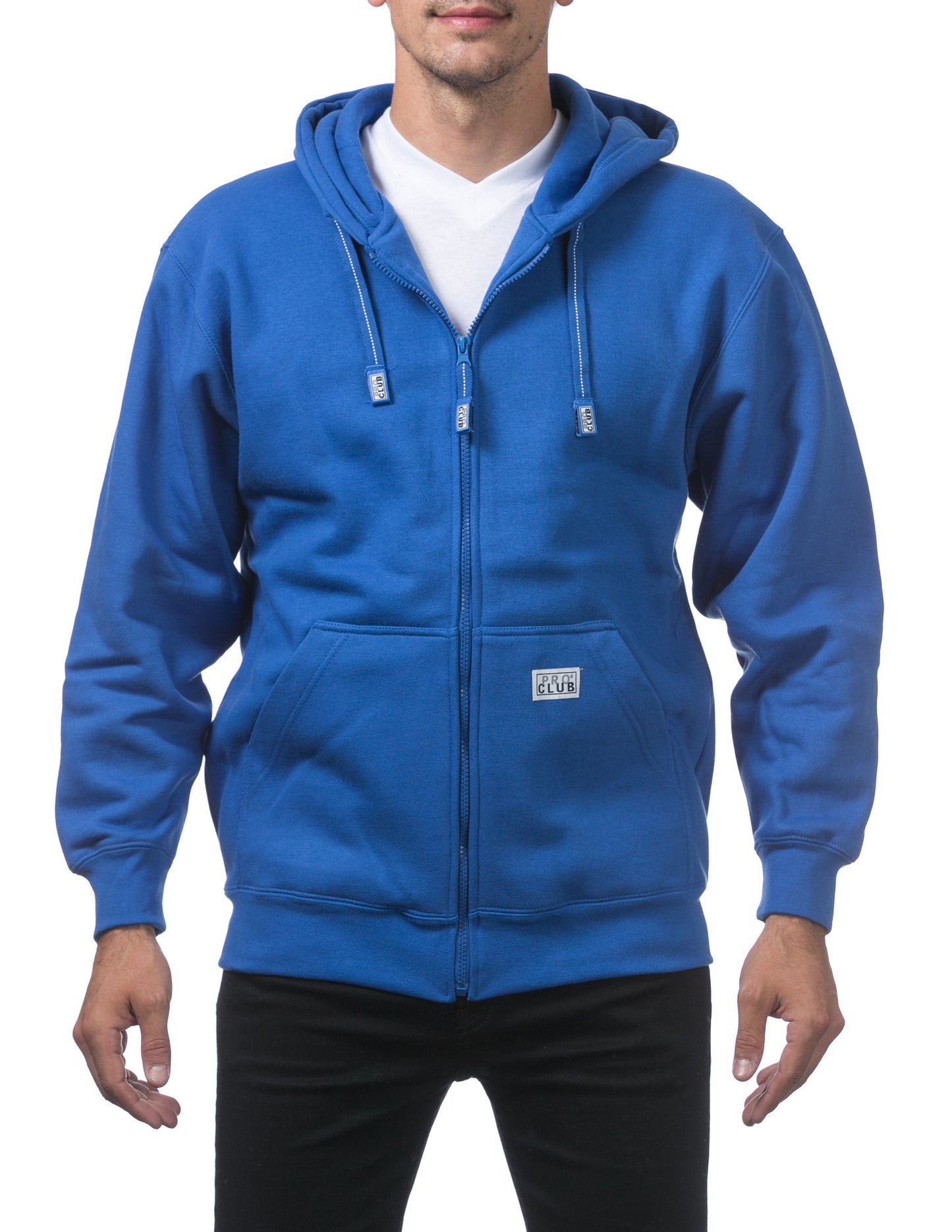 PRO CLUB Heavyweight Full Zip Fleece Hoodie